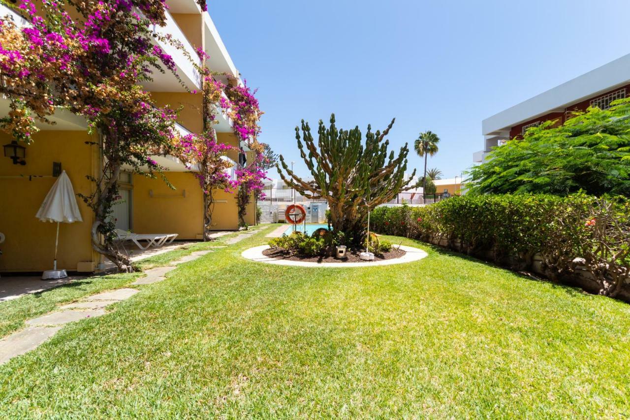 Apartamentos Melusina En Playa Del Ingles Al Lado De La Playa Y Las Dunas De Maspalomas Exterior foto