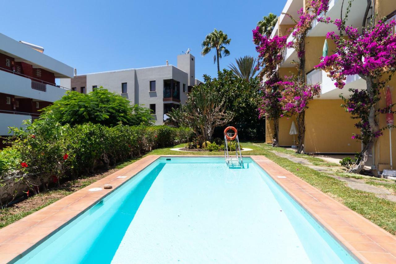 Apartamentos Melusina En Playa Del Ingles Al Lado De La Playa Y Las Dunas De Maspalomas Exterior foto